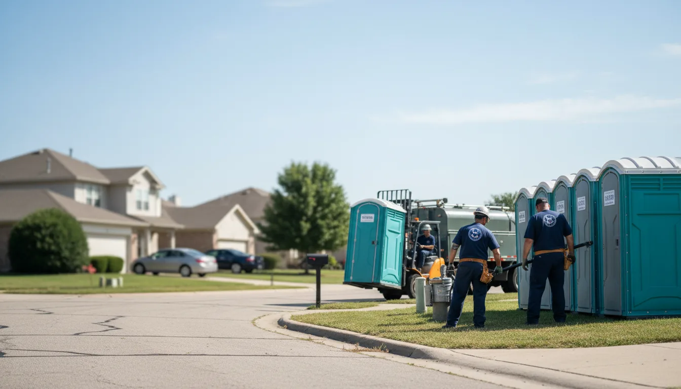 Porta Potty Rental in Pawnee Rock, KS near me